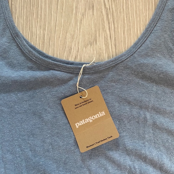 NEW ~ PATAGONIA Trail Harbor Women's Tank Top ~ Utility Blue ~XS S L XL MSRP $39 - Picture 2 of 4